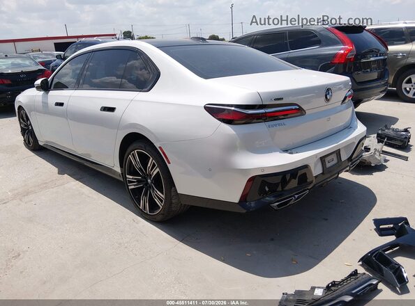 WBA33EJ03PCL47330 2023 BMW 7 SERIES Белый Задняя левая четверть