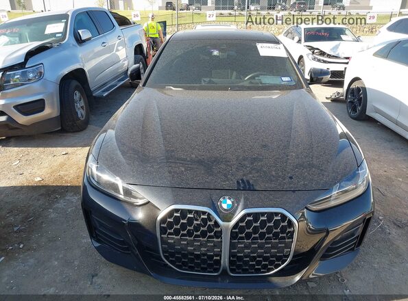 WBA33FB09SFV40870 2025 BMW 4 SERIES Black Вид спереду