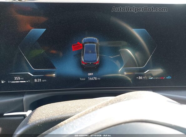 WBA33FB09SFV40870 2025 BMW 4 SERIES Black Вид задніх сидінь