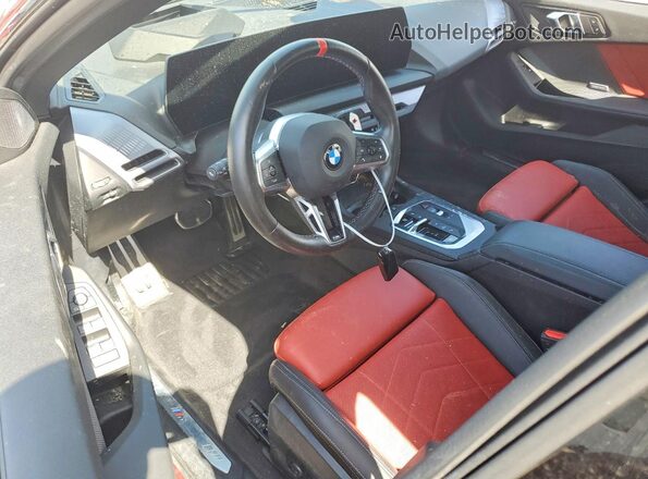 WBA33GG03S7S10599 2025 BMW M2 Red წინა პანელის ხედი