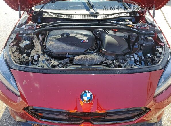 WBA33GG03S7S10599 2025 BMW M2 Red უკანა სალონის ხედი