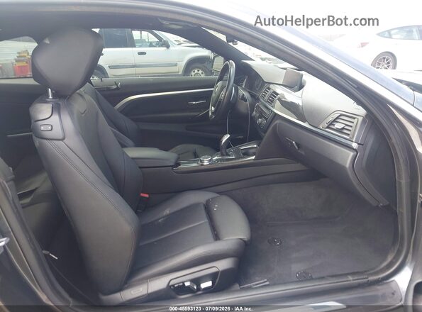 WBA3N7C51GK228311 2016 BMW 4 SERIES Серый Вид салона спереди
