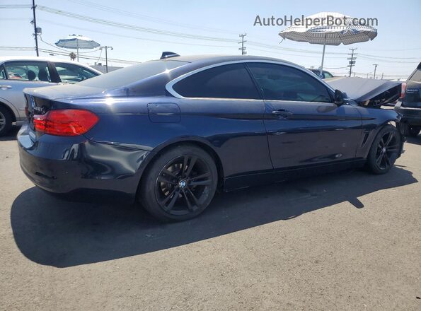 WBA3N7C54GK225550 2016 BMW 4 SERIES Blue Rear right