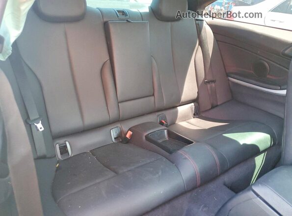 WBA3N7C54GK225550 2016 BMW 4 SERIES Blue Rear seats view