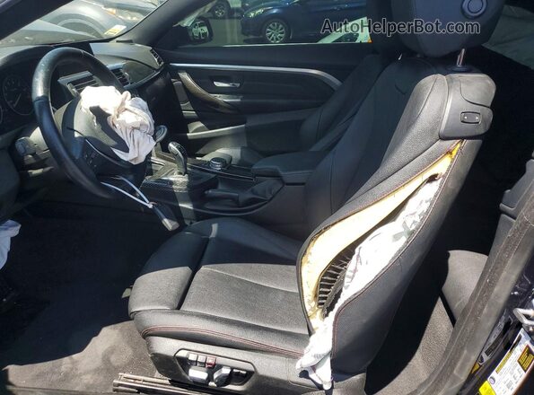 WBA3N7C54GK225550 2016 BMW 4 SERIES Blue Front interior view
