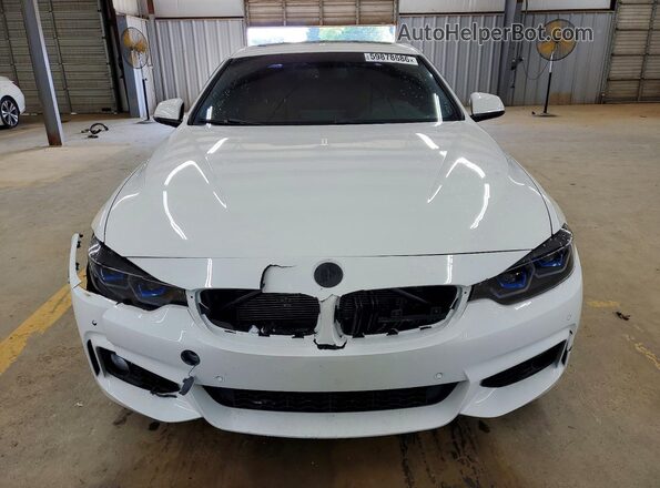 WBA3N7C57GK228698 2016 BMW 4 SERIES White Widok z przodu