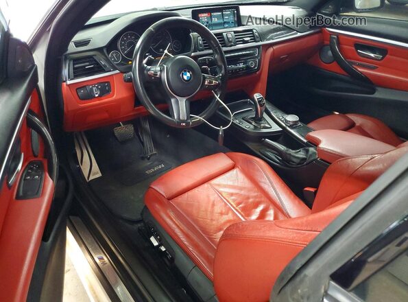 WBA3N7C57GK228698 2016 BMW 4 SERIES White Widok deski rozdzielczej