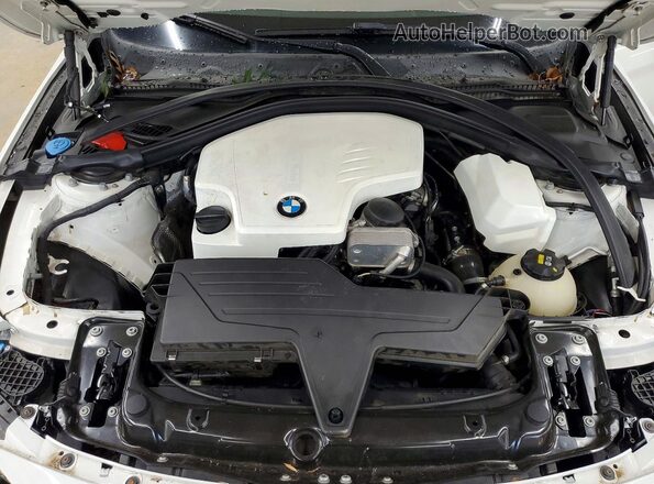 WBA3N7C57GK228698 2016 BMW 4 SERIES White Widok wnętrza z tyłu