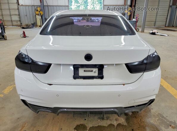 WBA3N7C57GK228698 2016 BMW 4 SERIES White Widok z tyłu