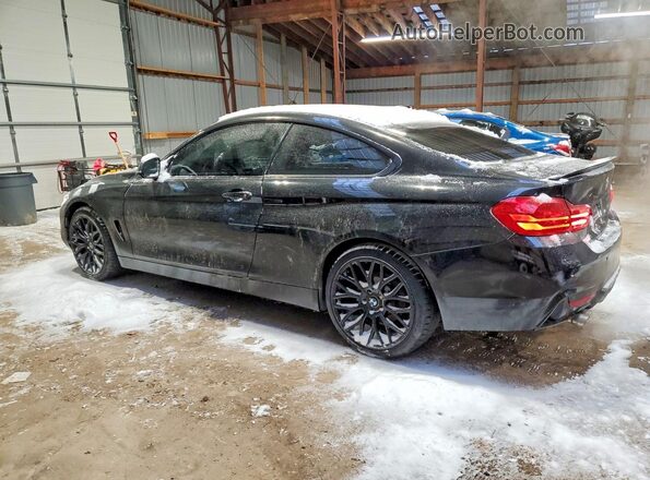 WBA3N9C53GK250077 2016 BMW 4 SERIES Black Հետևի ձախ