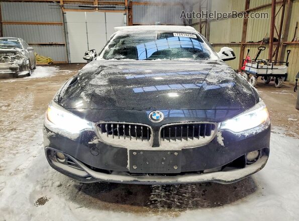WBA3N9C53GK250077 2016 BMW 4 SERIES Black Դիմացի տեսք