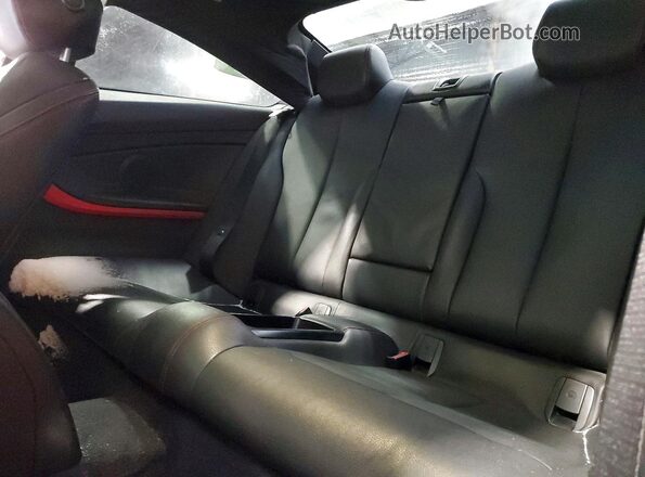 WBA3N9C53GK250077 2016 BMW 4 SERIES Black Հետևի նստատեղերի տեսք