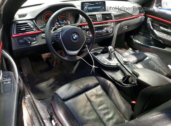 WBA3N9C53GK250077 2016 BMW 4 SERIES Black Առջևի վահանակի տեսք