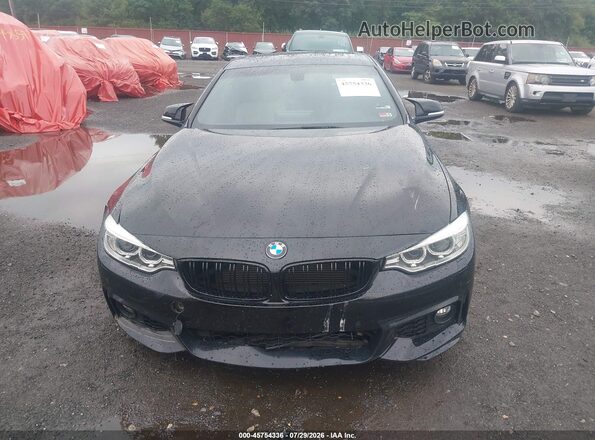 WBA3N9C58GK248535 2016 BMW 4 SERIES Black Vista del cuadro de instrumentos