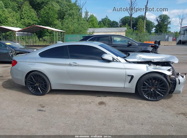 WBA3N9C58GK249894 2016 BMW 4 SERIES Серебряный Вид задней части салона