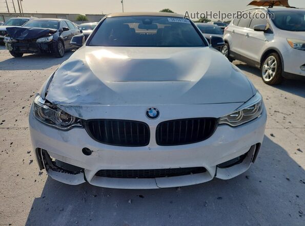 WBA3R1C51GK529761 2016 BMW 4 SERIES White Դիմացի տեսք