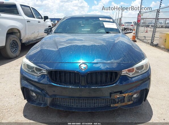 WBA3R1C52GK195935 2016 BMW 4 SERIES Blue Սարքավորումների վահանակի տեսք