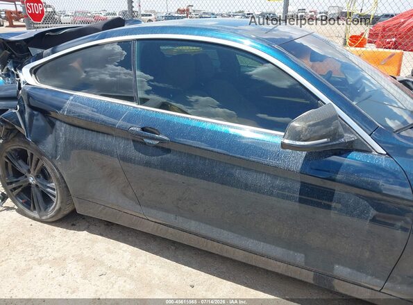 WBA3R1C52GK195935 2016 BMW 4 SERIES Blue Սալոնի հետևի տեսք