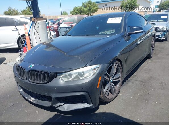 WBA3R1C55GK529231 2016 BMW 4 SERIES Black Przód lewy