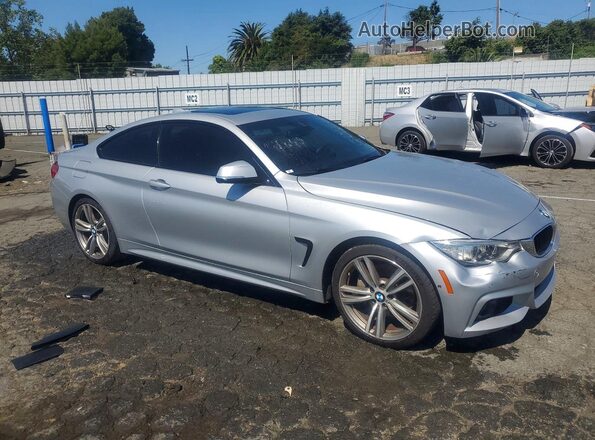 WBA3R1C56GK529447 2016 BMW 4 SERIES Gray Front right