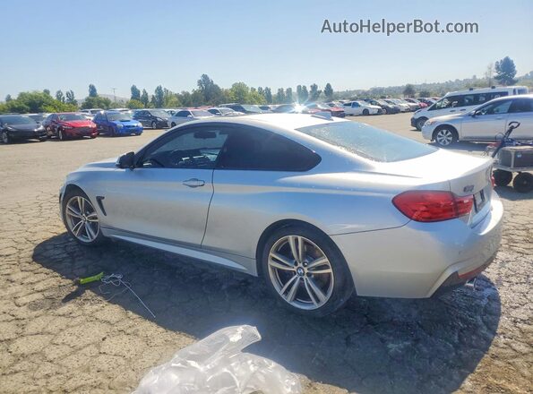 WBA3R1C56GK529447 2016 BMW 4 SERIES Gray Rear left