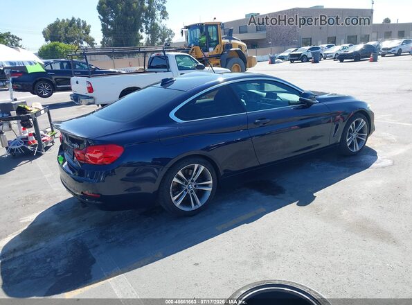 WBA3R1C5XGK529564 2016 BMW 4 SERIES Dark Blue Rear right