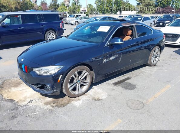 WBA3R1C5XGK529564 2016 BMW 4 SERIES Dark Blue Front left