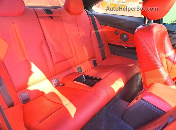 WBA3R5C51GK374605 2016 BMW 4 SERIES Black Widok tylnych siedzeń