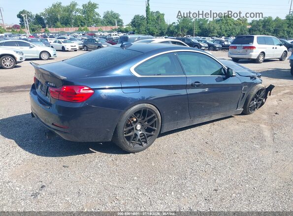 WBA3R5C53GK373651 2016 BMW 4 SERIES Blue Tył prawy