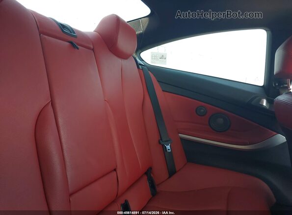 WBA3R5C53GK373651 2016 BMW 4 SERIES Blue Widok naklejki z numerem VIN