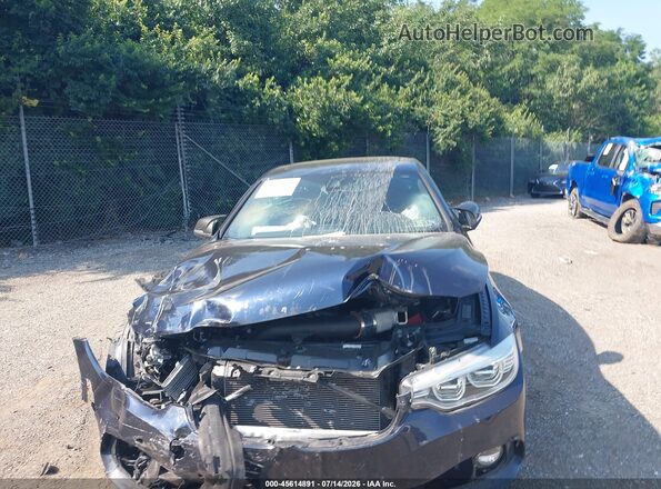 WBA3R5C53GK373651 2016 BMW 4 SERIES Blue Widok zestawu wskaźników