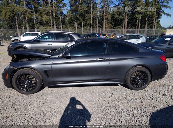 WBA3R5C56GK373367 2016 BMW 4 SERIES Gray Սալոնի 360 աստիճան տեսք