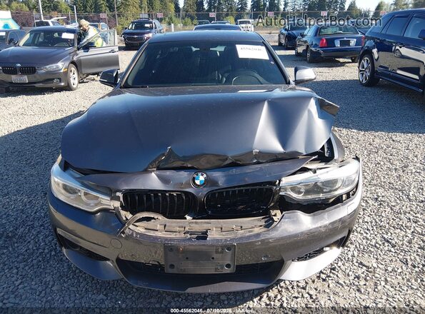 WBA3R5C56GK373367 2016 BMW 4 SERIES Gray Սարքավորումների վահանակի տեսք