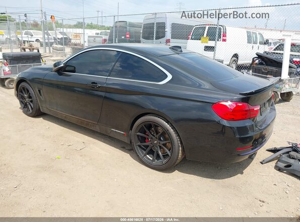 WBA3R5C56GK374003 2016 BMW 4 SERIES Black Задня ліва чверть