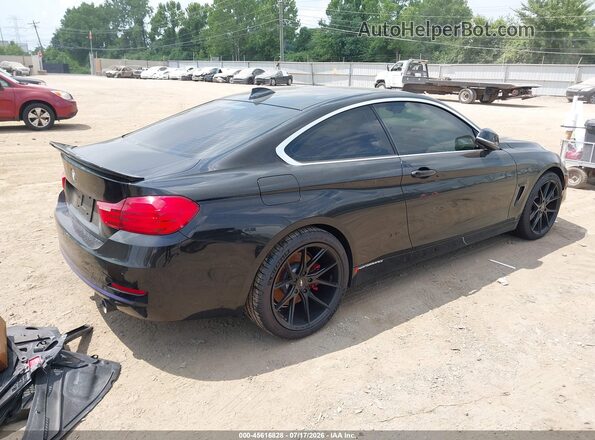 WBA3R5C56GK374003 2016 BMW 4 SERIES Black Задня права чверть