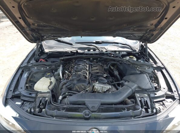 WBA3R5C56GK374003 2016 BMW 4 SERIES Black Вид ззаду