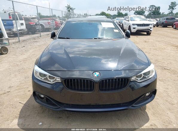 WBA3R5C56GK374003 2016 BMW 4 SERIES Black Вид задньої частини салону