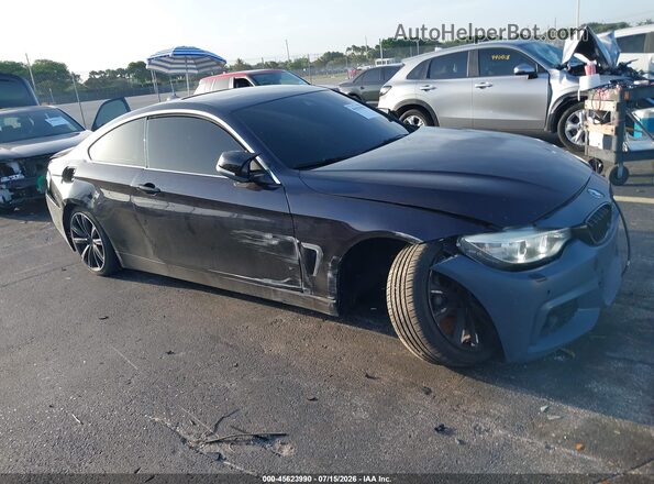 WBA3R5C58GK373211 2016 BMW 4 SERIES Black Front view