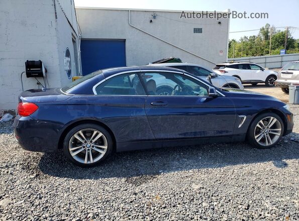 WBA3T1C50GP822135 2016 BMW 4 SERIES Blue Tył prawy