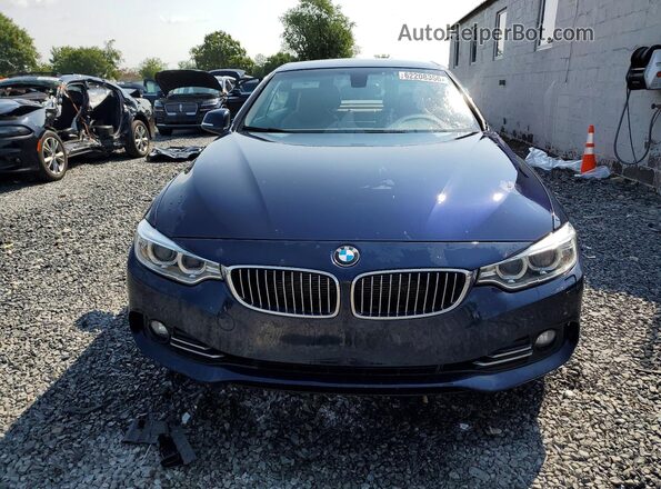 WBA3T1C50GP822135 2016 BMW 4 SERIES Blue Widok z przodu