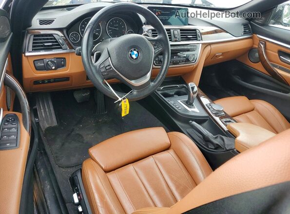 WBA3T1C50GP823785 2016 BMW 4 SERIES Blue წინა პანელის ხედი