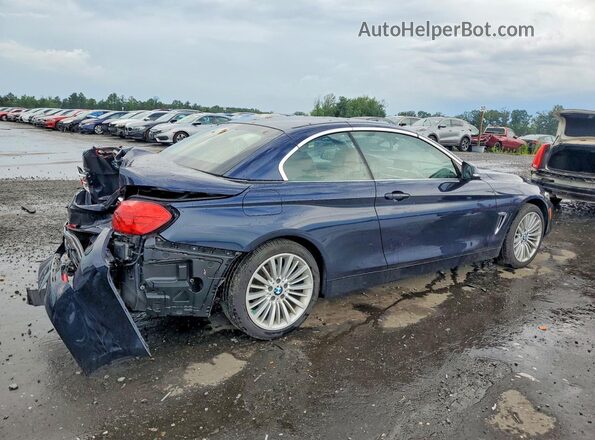 WBA3T1C50GP823785 2016 BMW 4 SERIES Blue უკანა მარჯვენა
