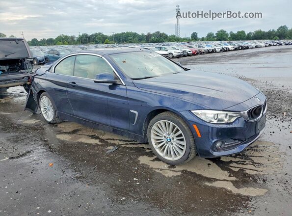 WBA3T1C50GP823785 2016 BMW 4 SERIES Blue წინა მარჯვენა