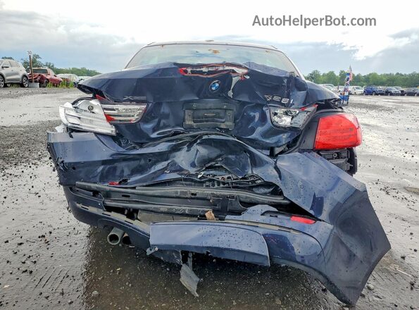 WBA3T1C50GP823785 2016 BMW 4 SERIES Blue უკანა ხედი