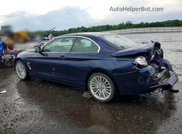 WBA3T1C50GP823785 2016 BMW 4 SERIES Blue უკანა მარცხენა