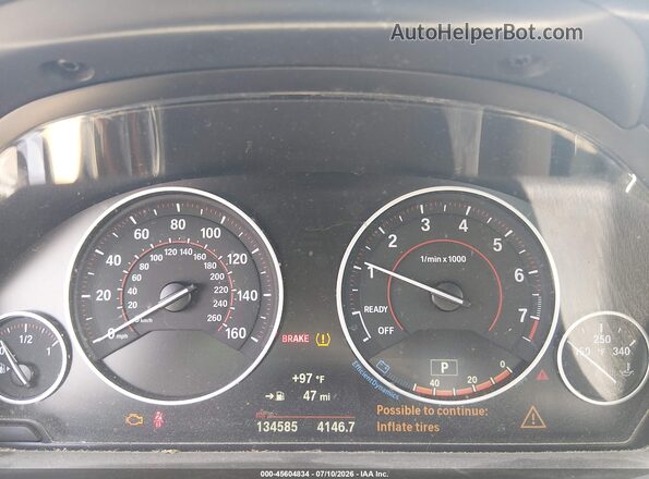 WBA3T1C58GP822660 2016 BMW 4 SERIES Фиолетовый Вид задних сидений
