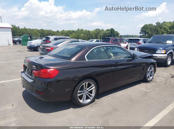 WBA3T1C58GP822660 2016 BMW 4 SERIES Фиолетовый Задняя правая четверть