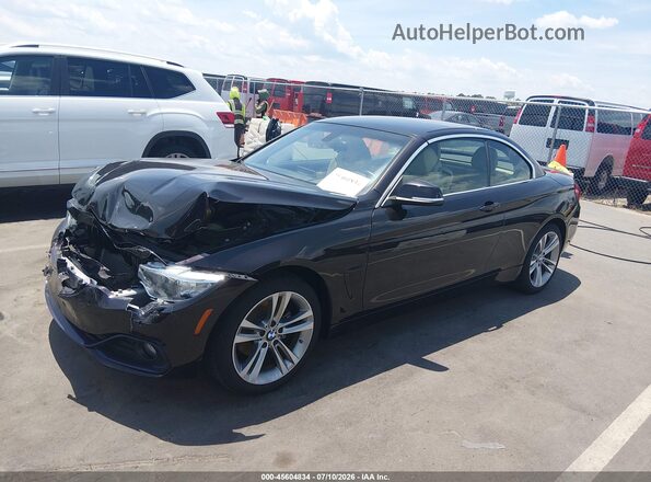 WBA3T1C58GP822660 2016 BMW 4 SERIES Фиолетовый Передняя левая четверть