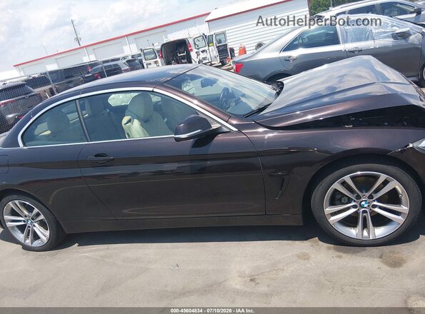 WBA3T1C58GP822660 2016 BMW 4 SERIES Фиолетовый Вид задней части салона