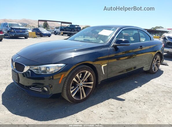 WBA3T3C52G5A42017 2016 BMW 4 SERIES Black Front left